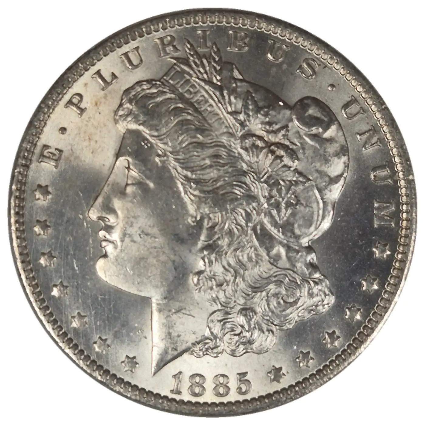 1885-O-$1-Morgan-Dollar-#22---5-Of-6-Morgans-Purchased-Together